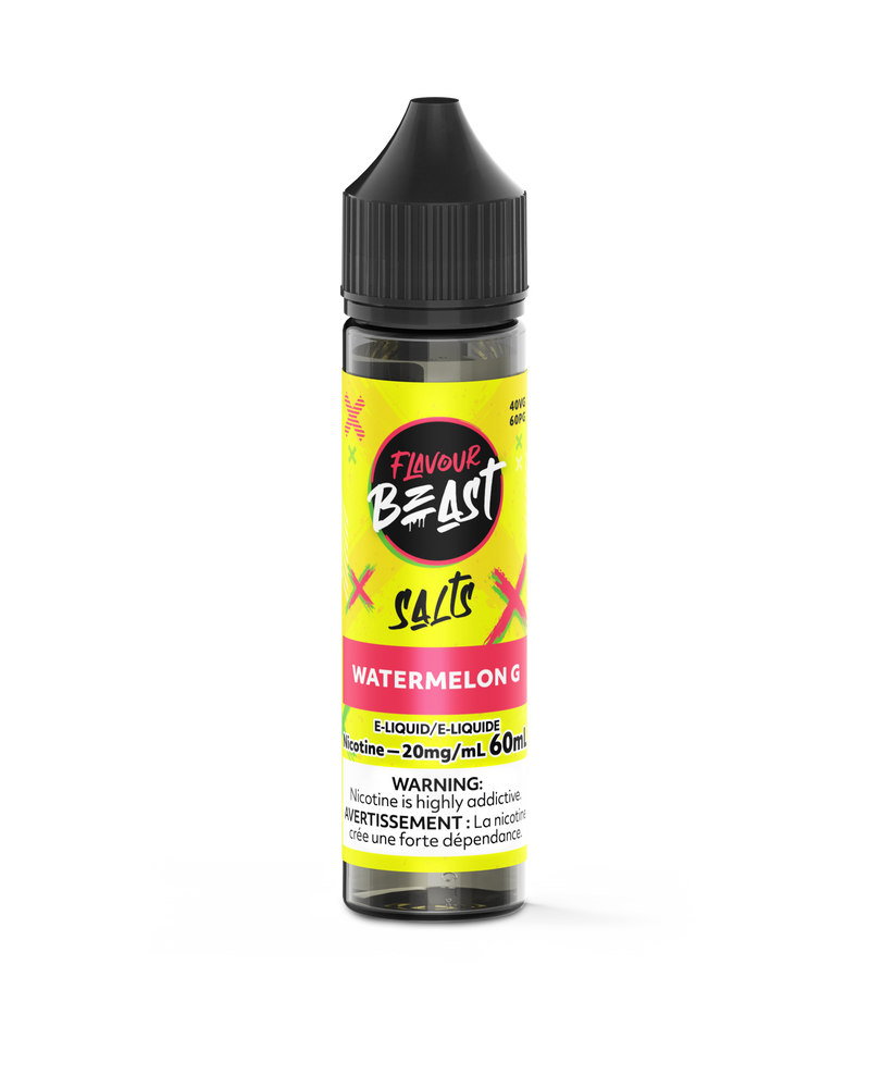 Flavour Beast Salts 60mL — Watermelon G - 20mg