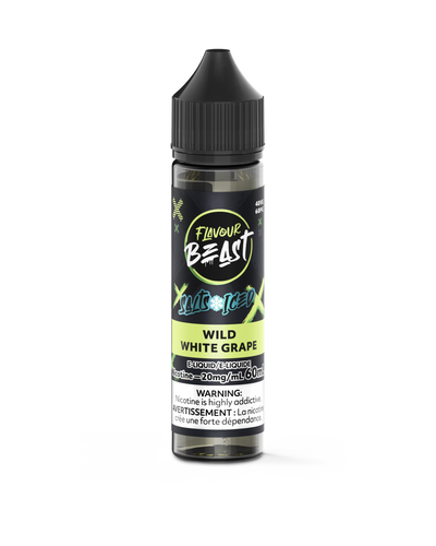 Flavour Beast Salts 60mL — Wild White Grape Iced - 20mg