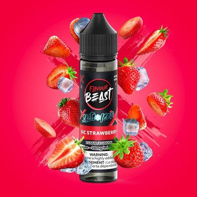 Flavour Beast Salts 30mL — Sic Strawberry - 10mg