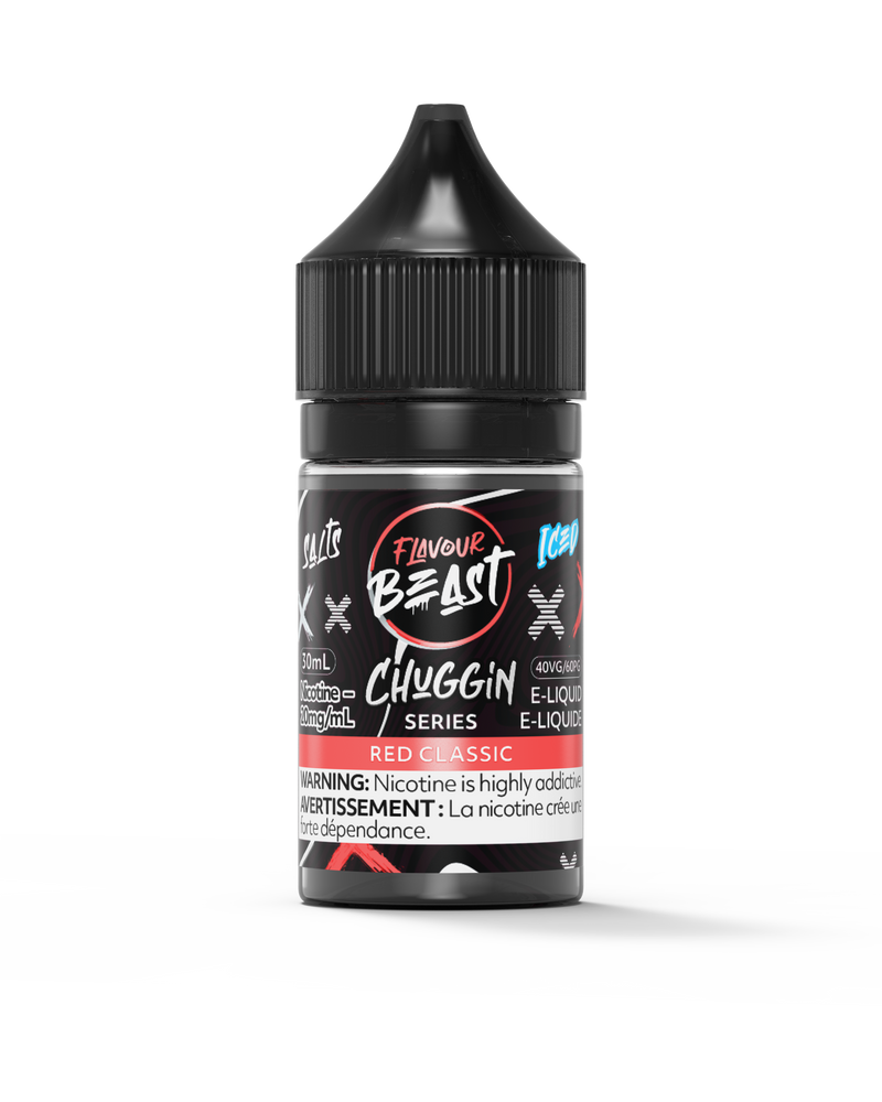Flavour Beast Chuggin E-Liquid 30mL — Red Classic