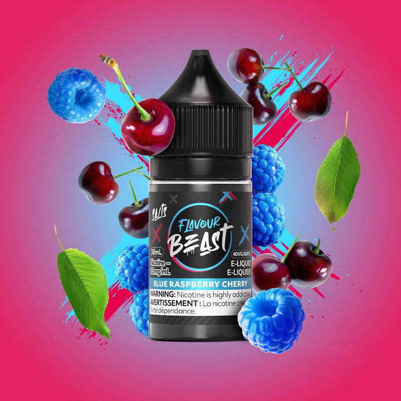 Flavour Beast Salts 30mL — Blue Raspberry Cherry - 20mg