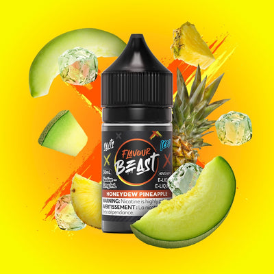 Flavour Beast Salts 30mL — Honeydew Pineapple Iced - 20mg