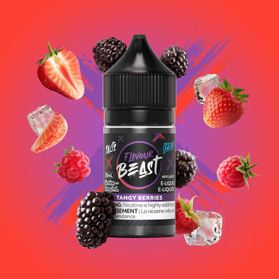 Flavour Beast Salts 30mL — Tangy Berries Iced - 20mg