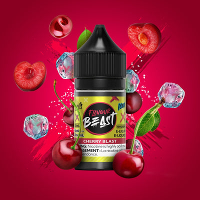 Flavour Beast Salts 30mL — Cherry Blast Iced - 20mg