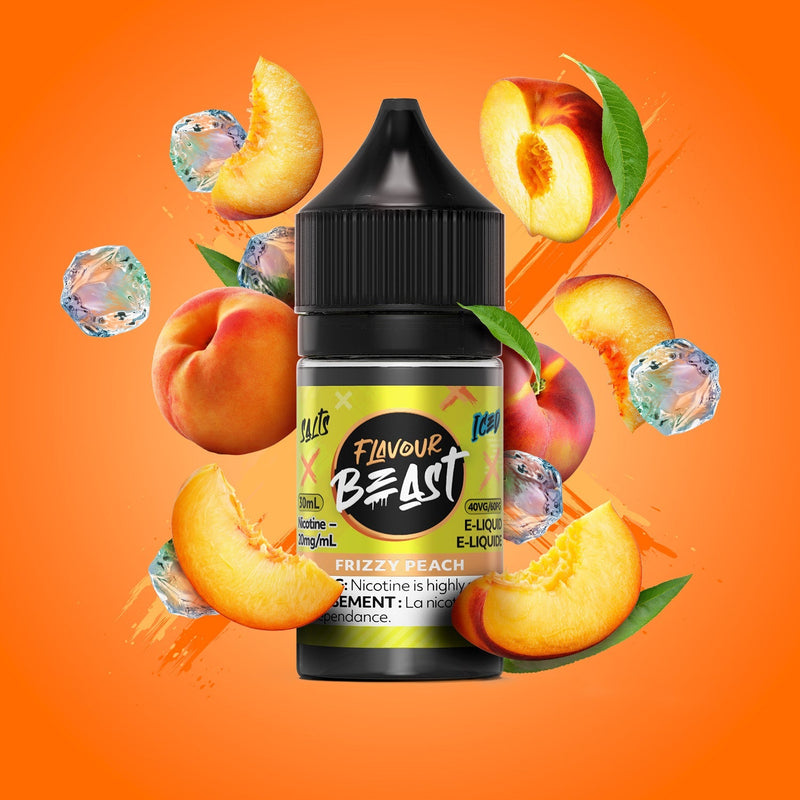 Flavour Beast Salts 30mL — Frizzy Peach Iced - 20mg
