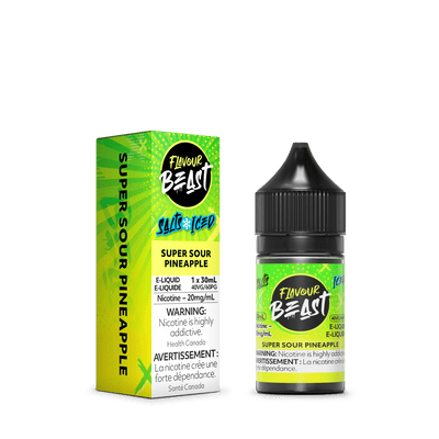 Flavour Beast Salts 60mL — Super Sour Pineapple - 20mg