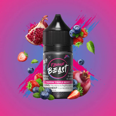 Flavour Beast Salts 30mL — Trippin' Triple Berry - 20mg