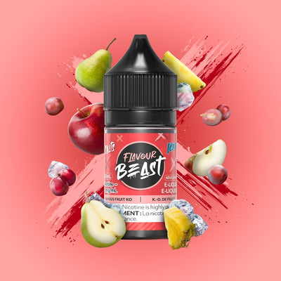 Flavour Beast Salts 30mL — Famous Fruit KO Iced - 20mg