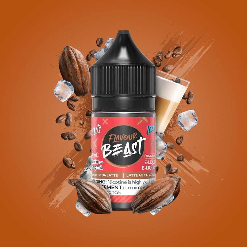 Flavour Beast Salts 30mL — Loco Cocoa Latte Iced - 20mg
