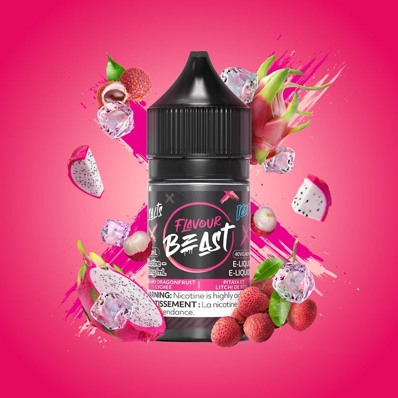 Flavour Beast Salts 30mL — Dreamy Dragonfruit Lychee Iced - 20mg