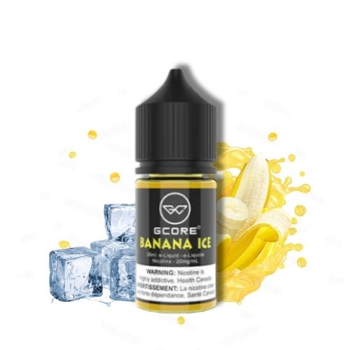 GCore Salt 30mL - Banana Ice - 10mg