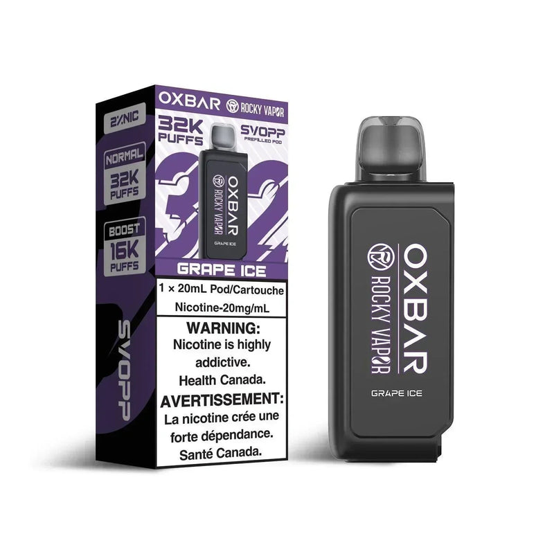 Oxbar Svopp 32K Pod — Grape Ice