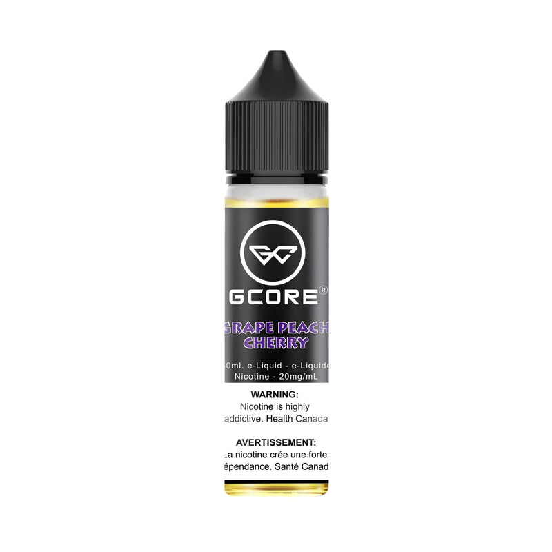 GCore Salt 60mL - Grape Peach Cherry