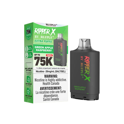 Ripper X 75K — Green Apple Raspberry