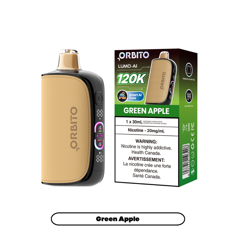 Orbito 120K — Green Apple
