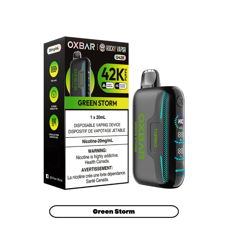 OXBAR G42K — Green Storm