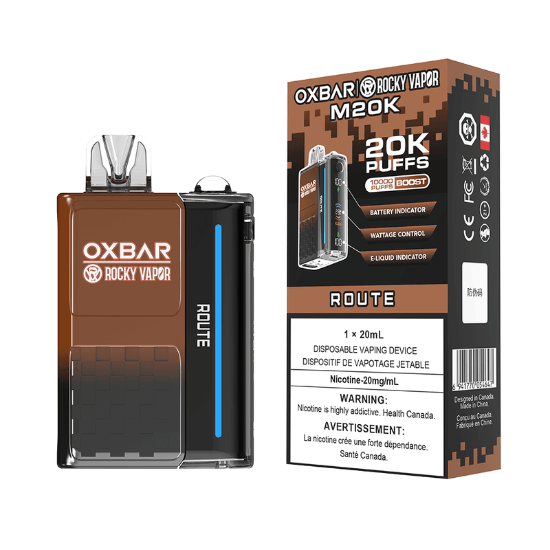 OXBAR M20K — Route