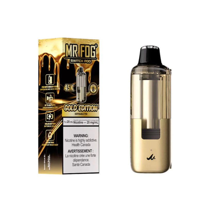 Mr. Fog Switch Pod — Gold Edition