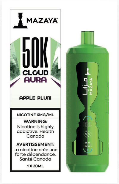 Mazaya 50K Cloud Aura — Apple Plum