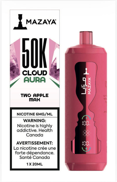Mazaya 50K Cloud Aura — Two Apple Max