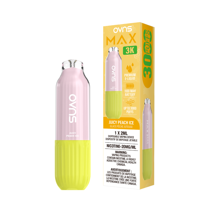 OVNS Max — Juicy Peach Ice