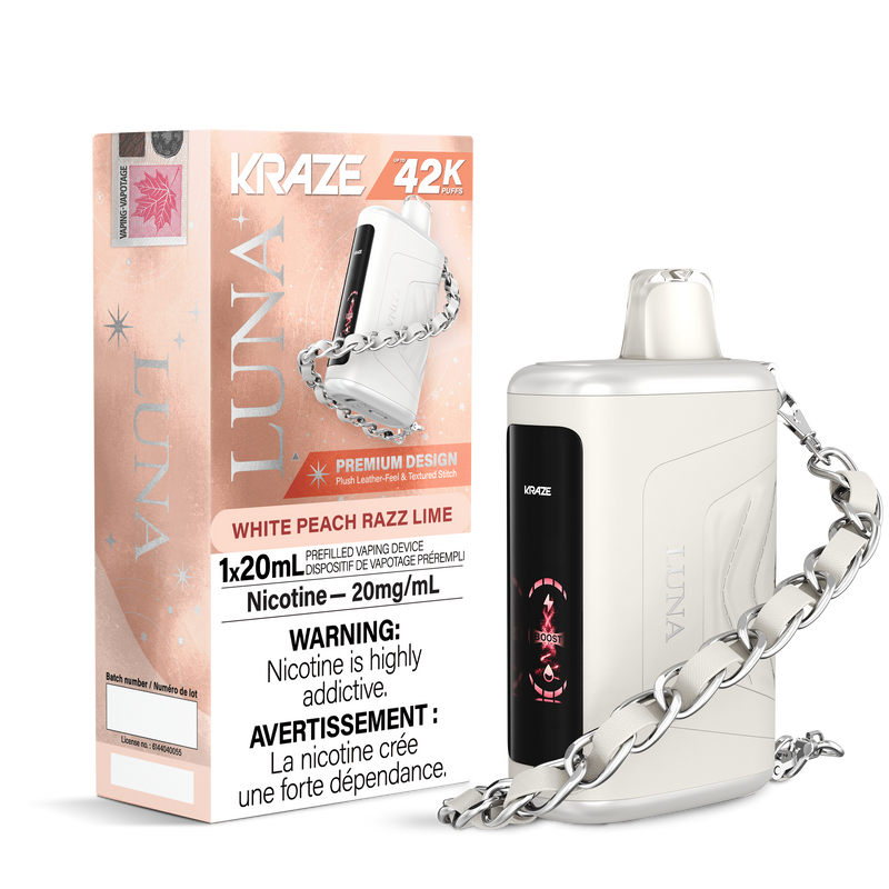 Kraze 42K — White Peach Razz Lime