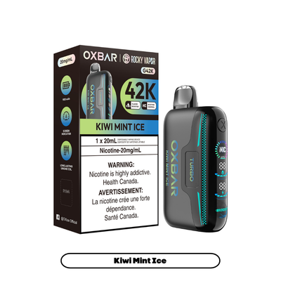 OXBAR 42K — Kiwi Mint Ice