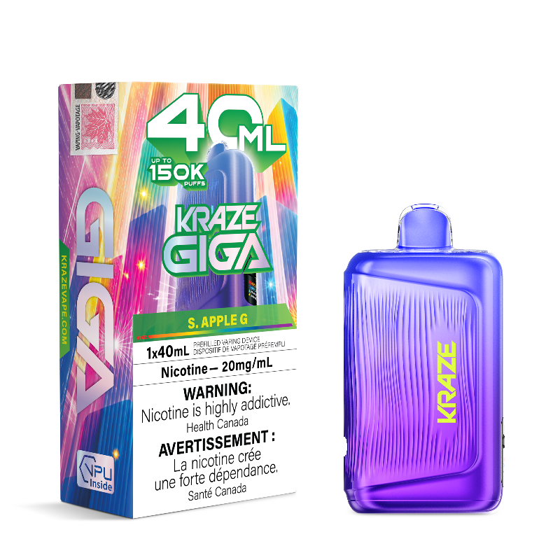 Kraze Giga 150K — S. Apple G