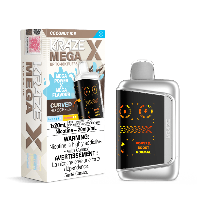 Kraze Mega X 48K — Coconut Ice