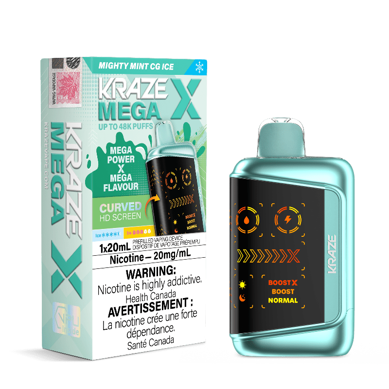 Kraze Mega X 48K — Mighty Mint CG Ice
