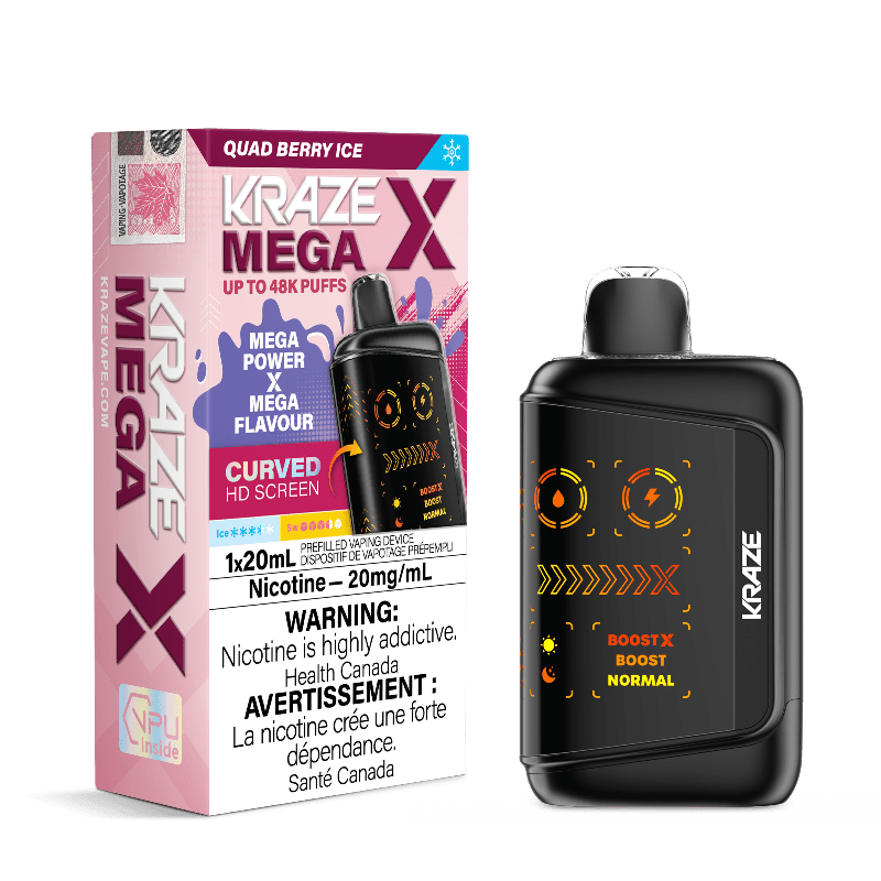 Kraze Mega X 48K — Quad Berry Ice