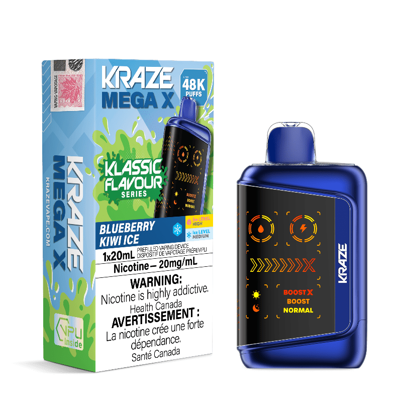 Kraze Mega X 48K — Blueberry Kiwi Ice