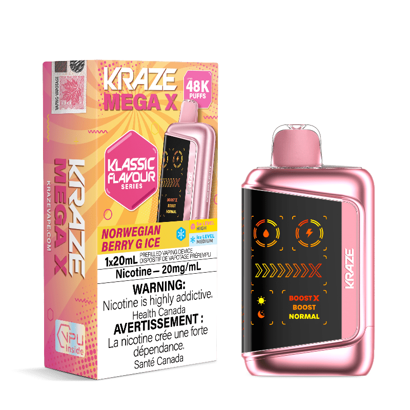 Kraze Mega X 48K — Norwegian Berry G Ice