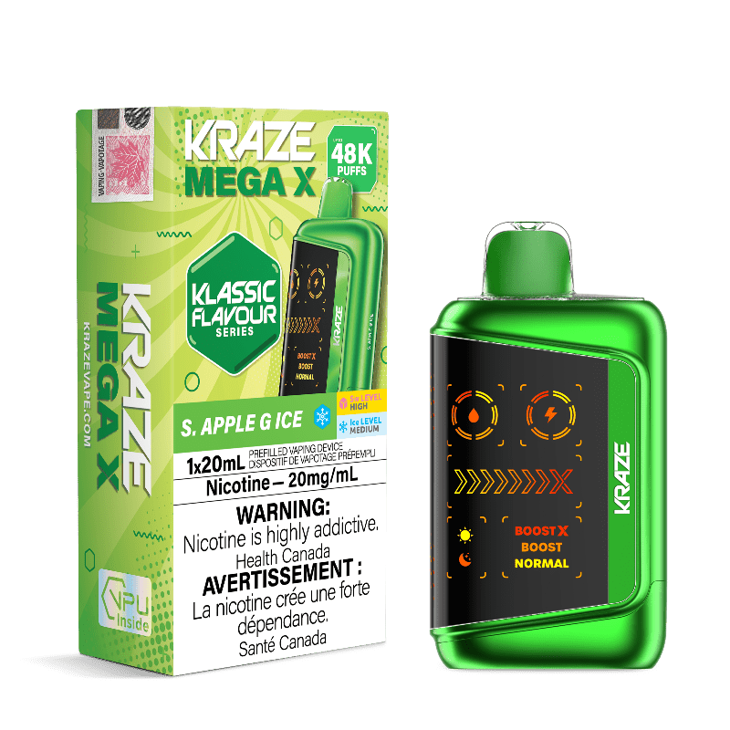Kraze Mega X 48K — S. Apple G Ice