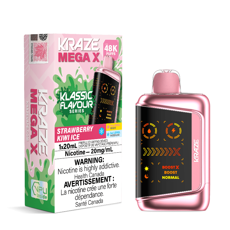 Kraze Mega X 48K — Strawberry Kiwi Ice