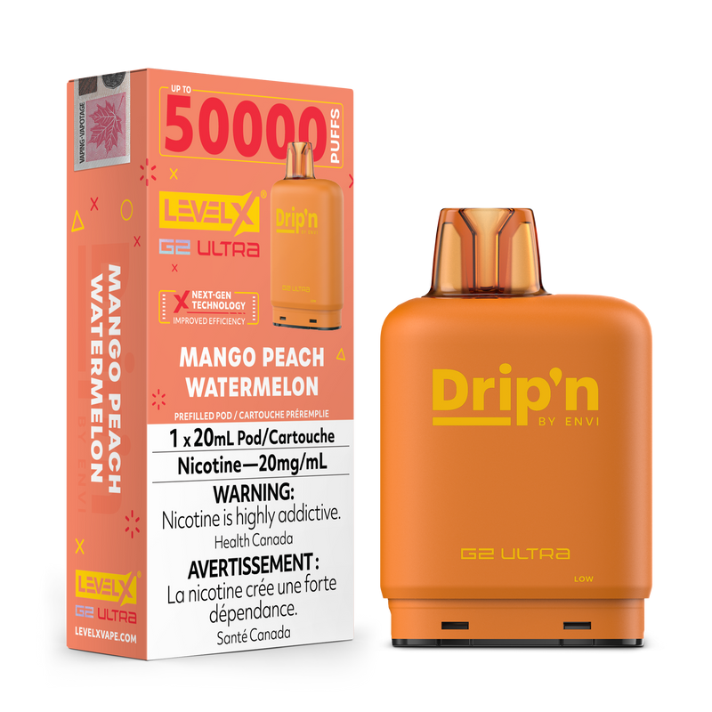 Level X G2 Ultra Drip'n Pod — Mango Peach Watermelon