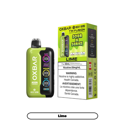 OXBAR 42K Tri Fusion — Sour G Series Lime