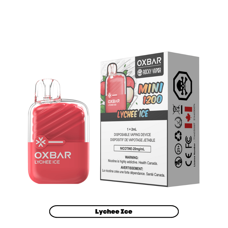 OXBAR Mini 1200 — Lychee Ice