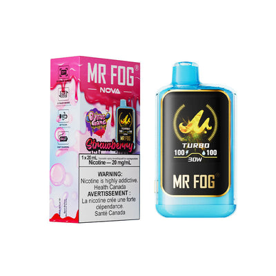 Mr. Fog Nova 36K - Bubble Gang Strawberry