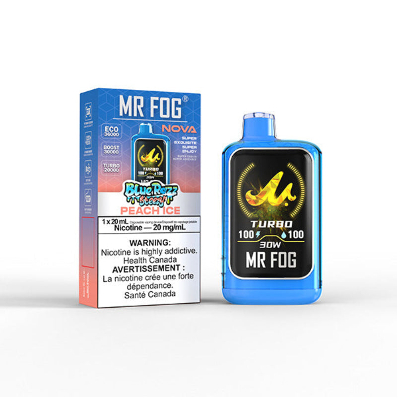 Mr. Fog Nova 36K - Blue Razz Steezy Blueberry