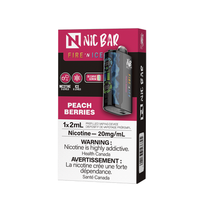NicBar — Peach Berries