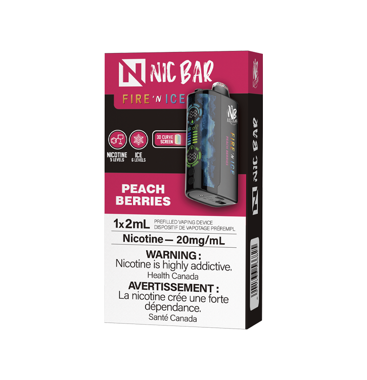 NicBar — Peach Berries