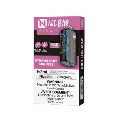 NicBar — Strawberry BBG Fizz