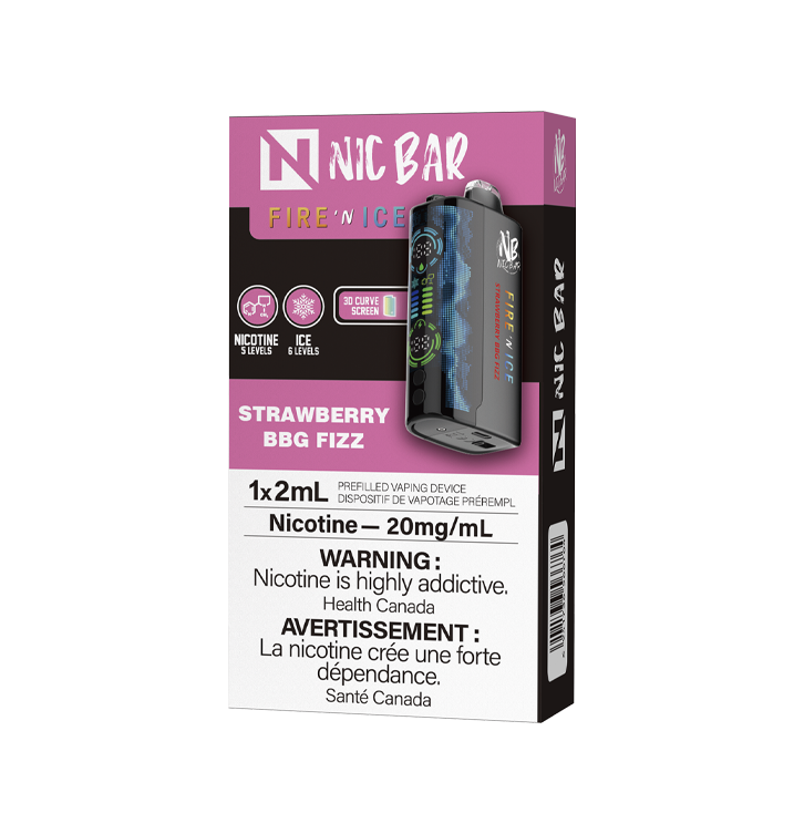 NicBar — Strawberry BBG Fizz