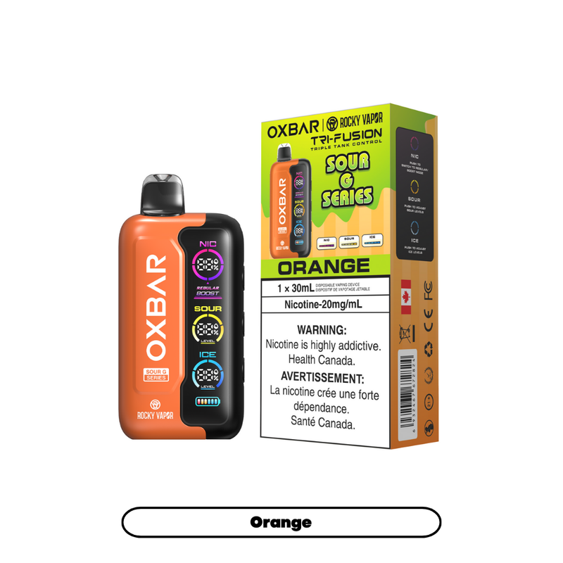 OXBAR 42K Tri Fusion — Sour G Series Orange