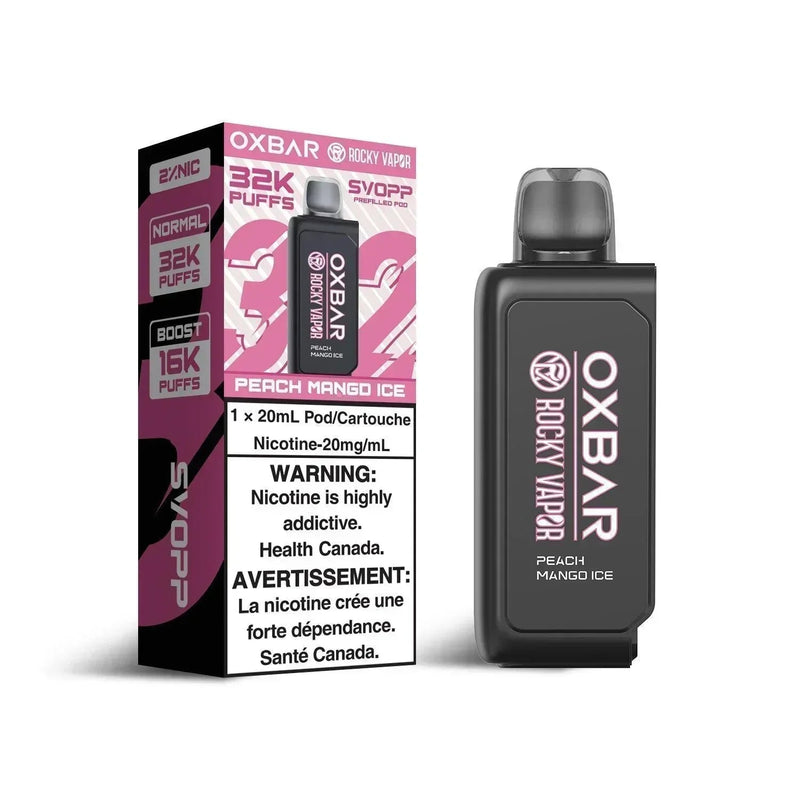 Oxbar Svopp 32K Pod — Peach Mango Ice