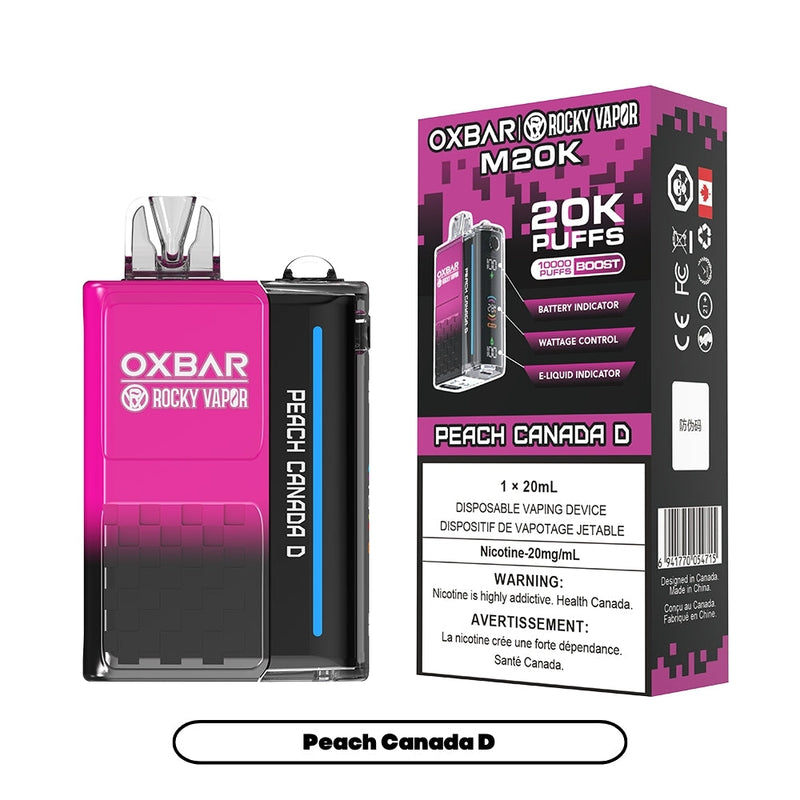 OXBAR M20K — Peach Canada D
