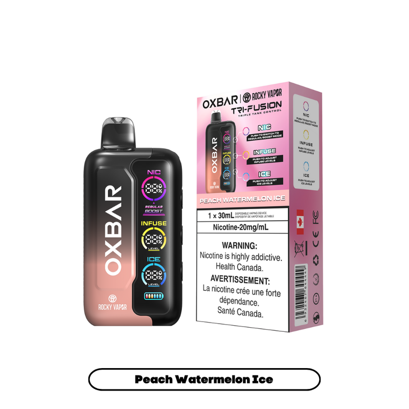 OXBAR 42K Tri Fusion — Peach Watermelon Ice