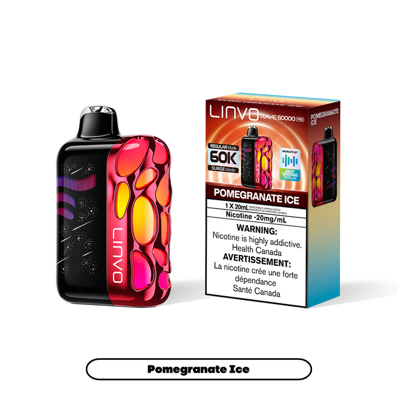 Linvo 60K — Pomegranate Ice