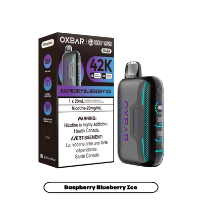 OXBAR 42K — Raspberry Blueberry Ice